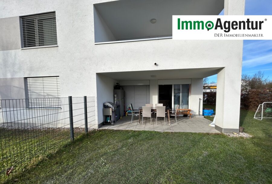 2 Zimmer-Wohnung | 108 m2 Garten | Lustenau | Toplage | modern, 6890 Lustenau, Erdgeschosswohnung